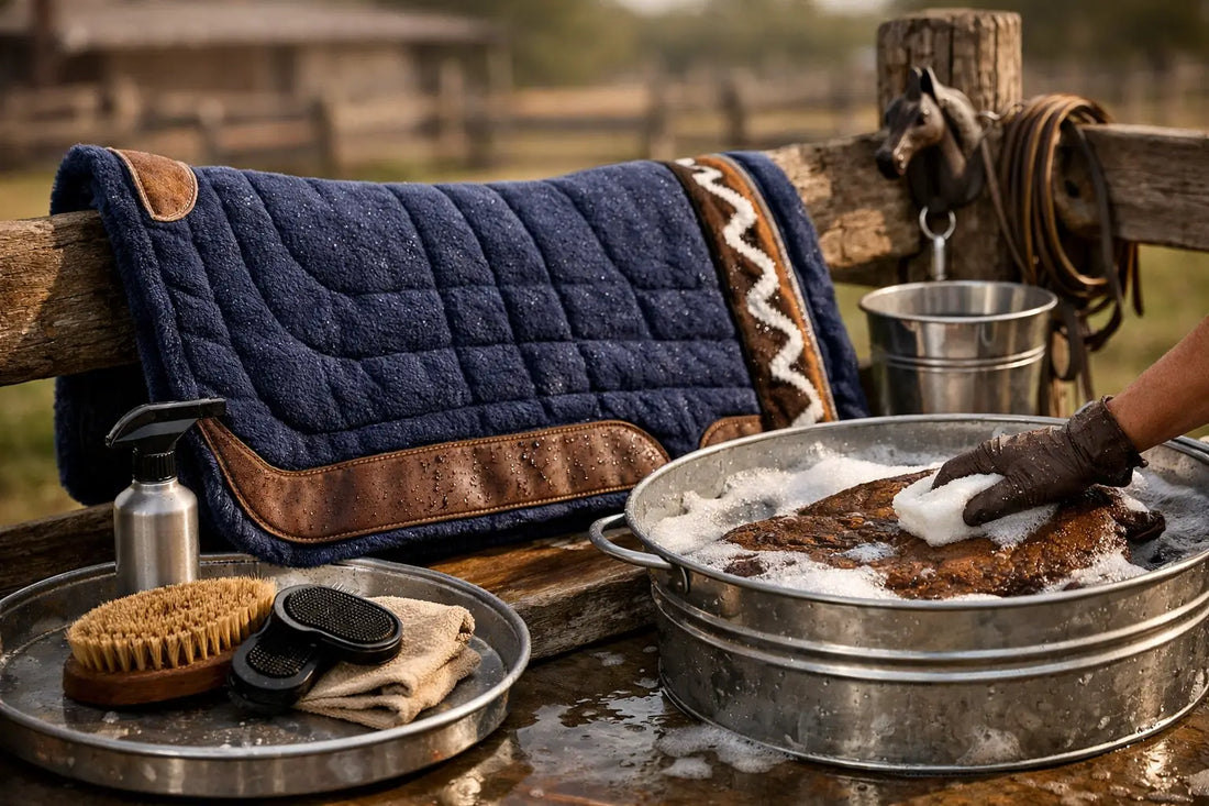 Washable Saddle Pad Care That Holds Up