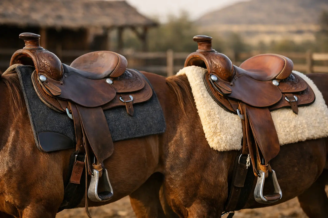 Felt Pad vs Wool Pad: Which One Rides Better?