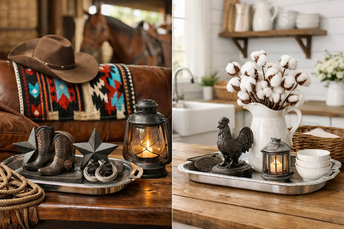 Western Decor Versus Farmhouse Decor