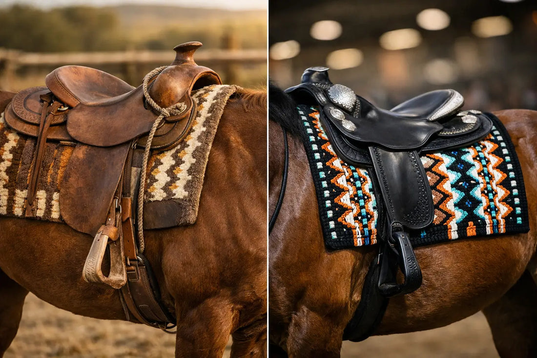 Difference Between Ranch and Show Pads