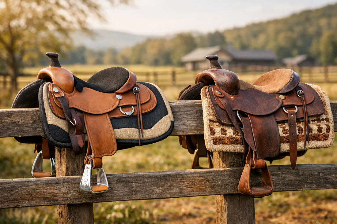 Arena Saddle Pad vs Ranch Saddle Pad