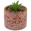 3.5" Tall Faux Terracotta Succulent Plant