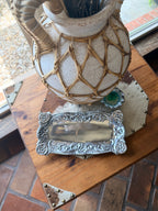 SILVER CONCHO SERVING TRAY