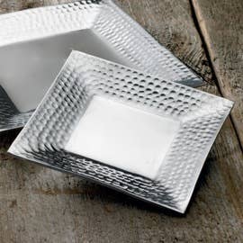 Hammered Square Plate