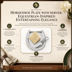 Horseshoe Plate with Server