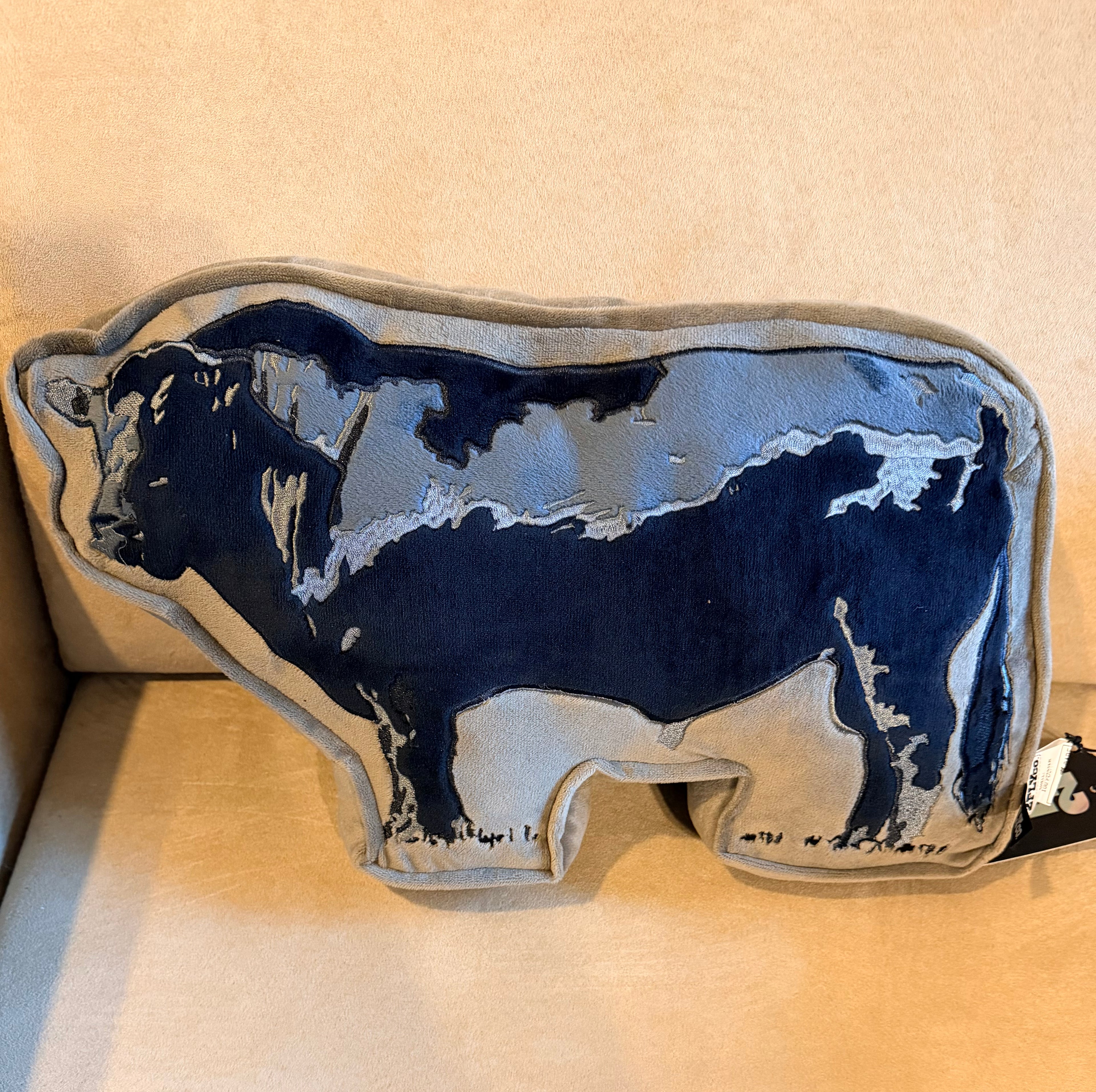 CATTLE TALK BLACK ANGUS PILLOW