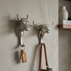 Decorative Bull Wall Hooks (2 Styles)