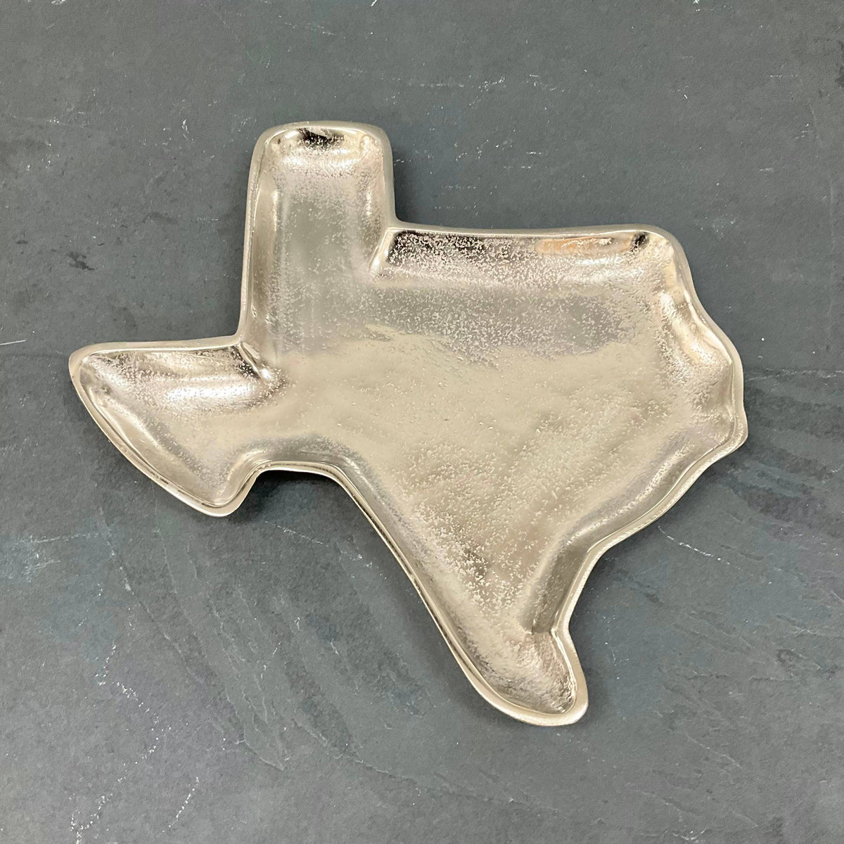 India Handicrafts Inc - Aluminum Texas Map Tray