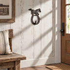 Horseshoe Wall Hook, Cast Iron for Coats, Hats or Leashes, 5.7"