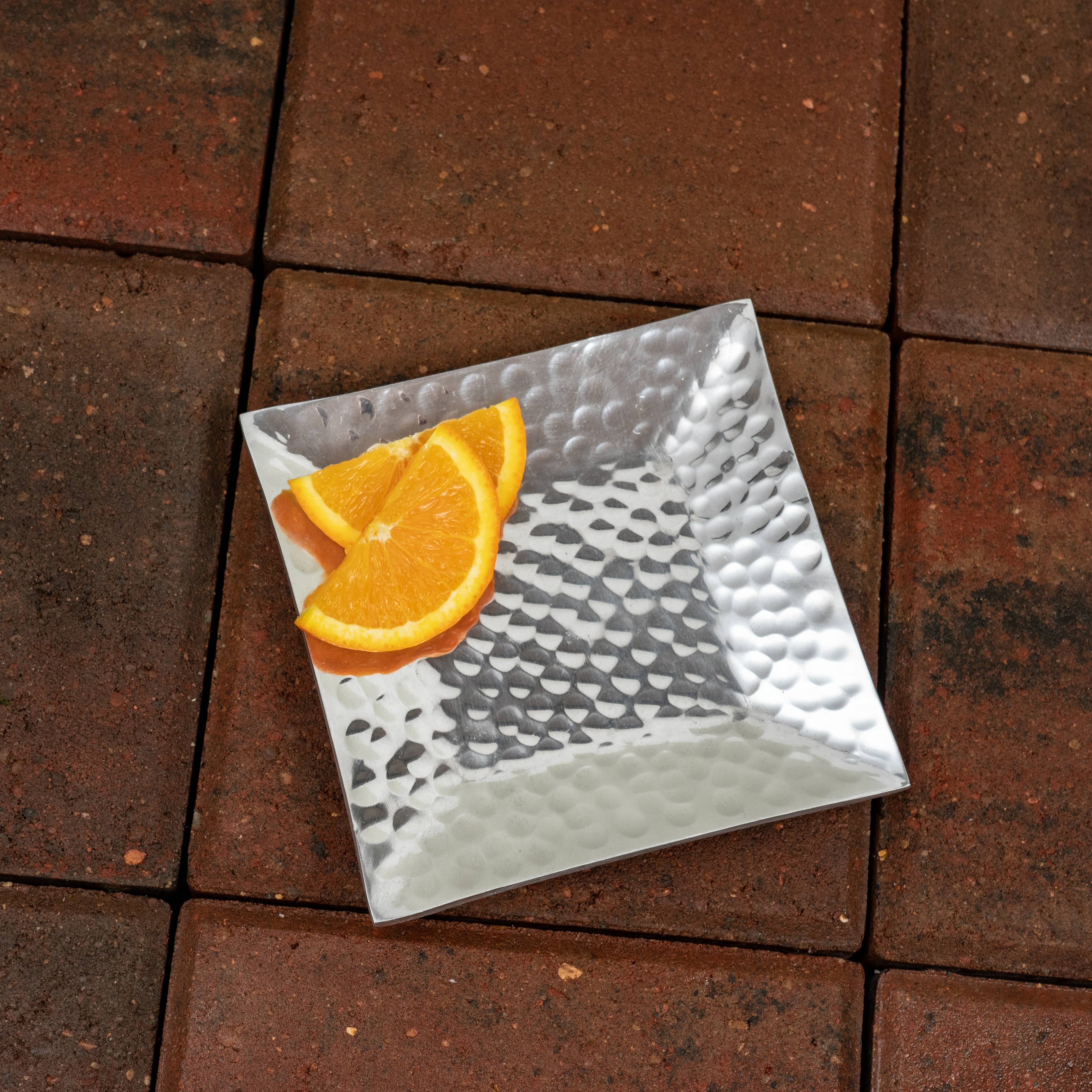 Hammered Square Plate