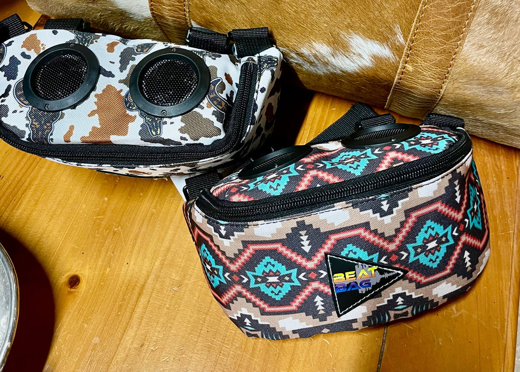 Beat Bags saddle horn Bluetooth speaker, western cowboy tech accessory in stock
