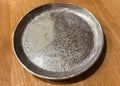 Aluminum 5 inch drink coaster slightly rough textured finish, western barware home decor in stock
