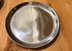 Aluminum 5 inch drink coaster smooth mirror finish, western barware home decor in stock styled