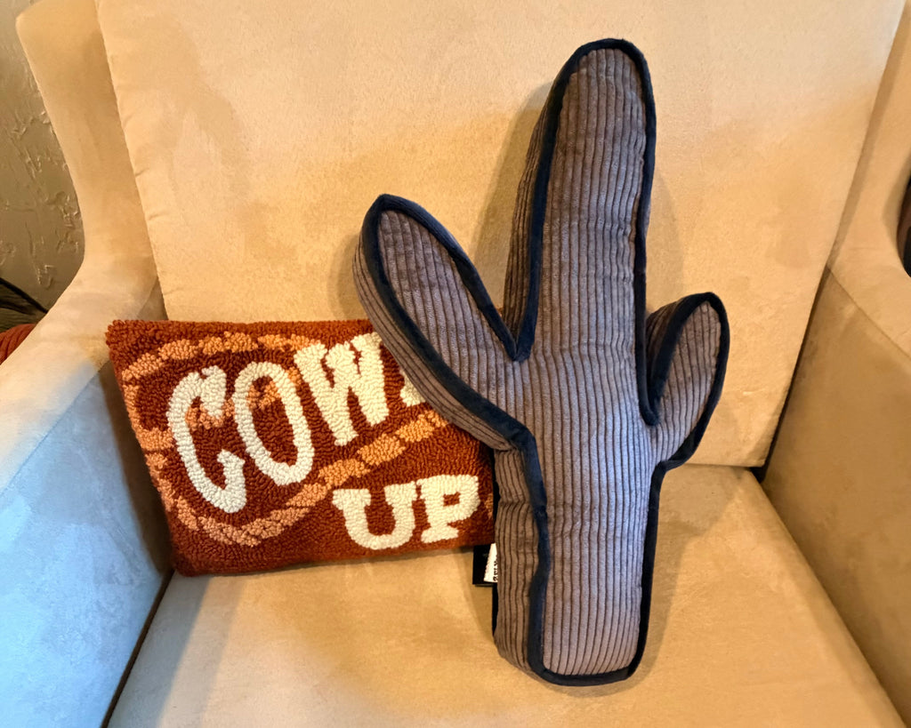 2FLY KICK A CACUS PILLOW (mocha)