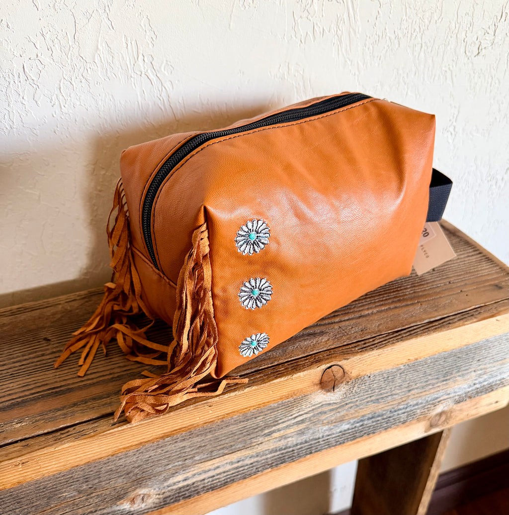2FLY PISTOL PACKIN’ MAKEUP BAG(SADDLE)