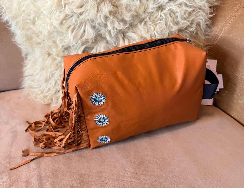 2FLY PISTOL PACKIN’ MAKEUP BAG(SADDLE)