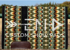 Em Custom Show Pads Sage Brush, black, army green, sage & rust tones, western show pad in stock 