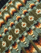Em Custom Show Pads Sage Brush, black, army green, sage & rust tones, western show pad in stock detail 