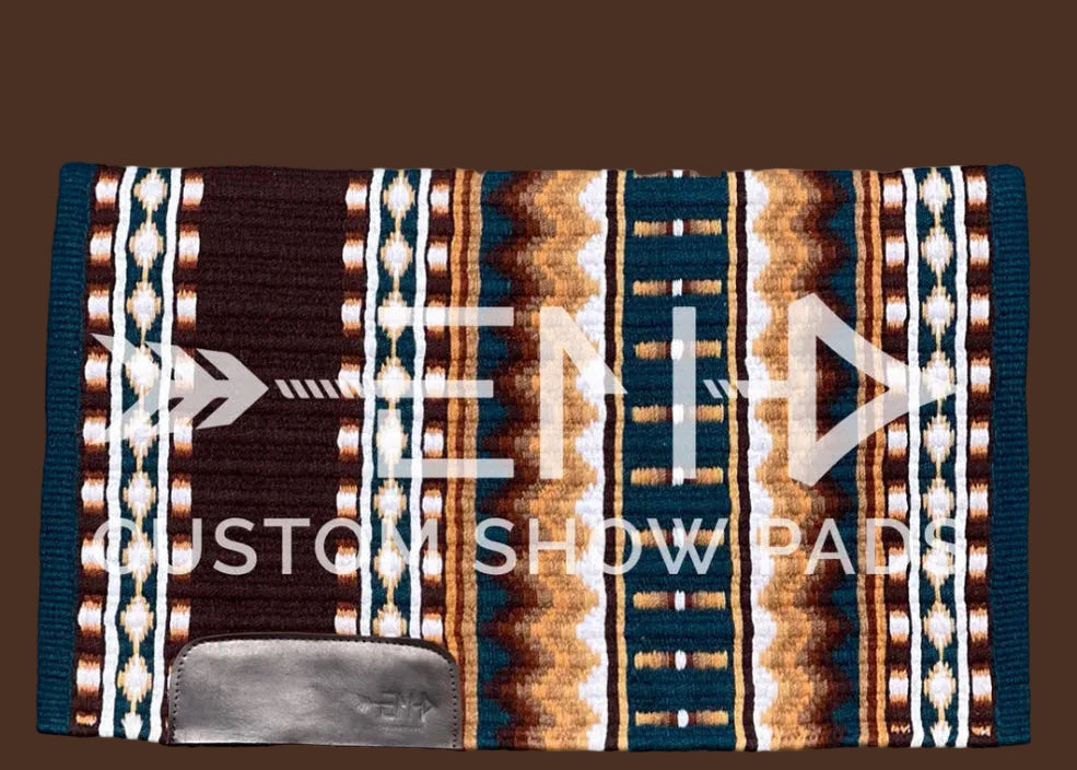 TEAL CHEETAH (SHOW PAD)