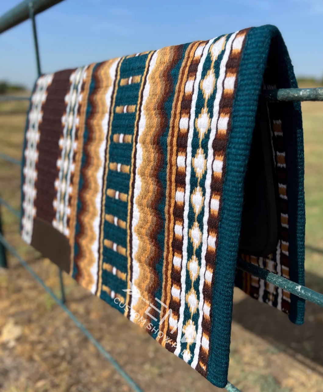 TEAL CHEETAH (SHOW PAD)