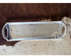 RECTANGLE ALUMINUM LONG TRAY (with handles)