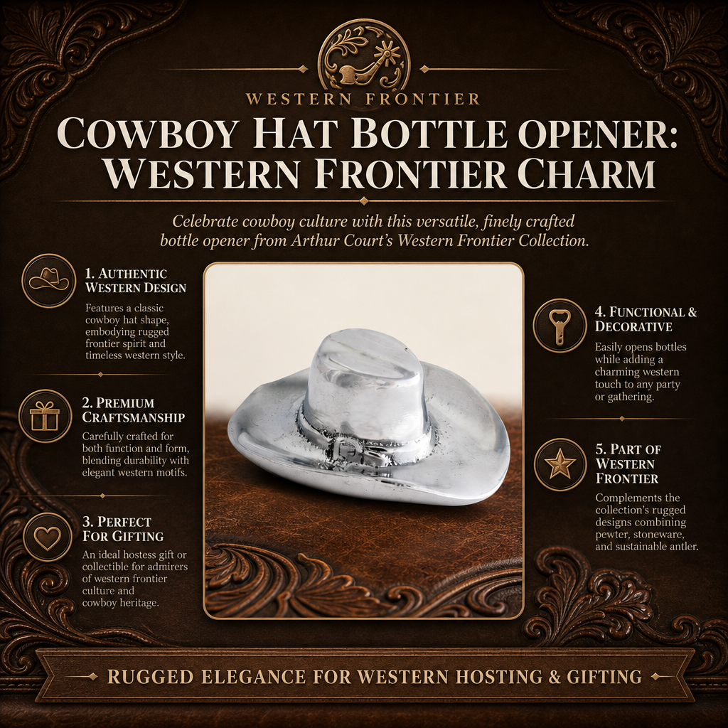 Cowboy Hat Bottle Opener